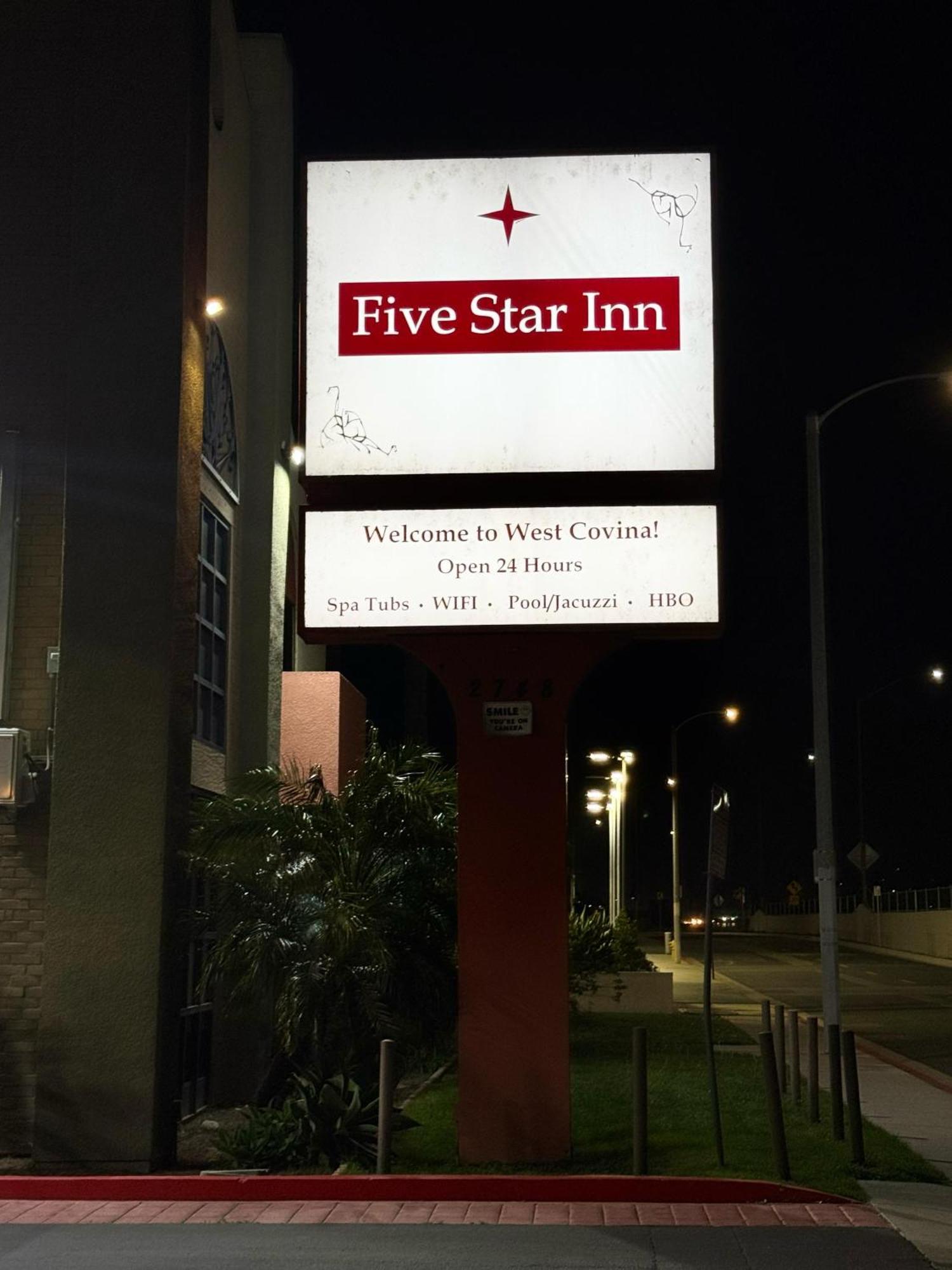 Five Star Inn West Covina Eksteriør billede